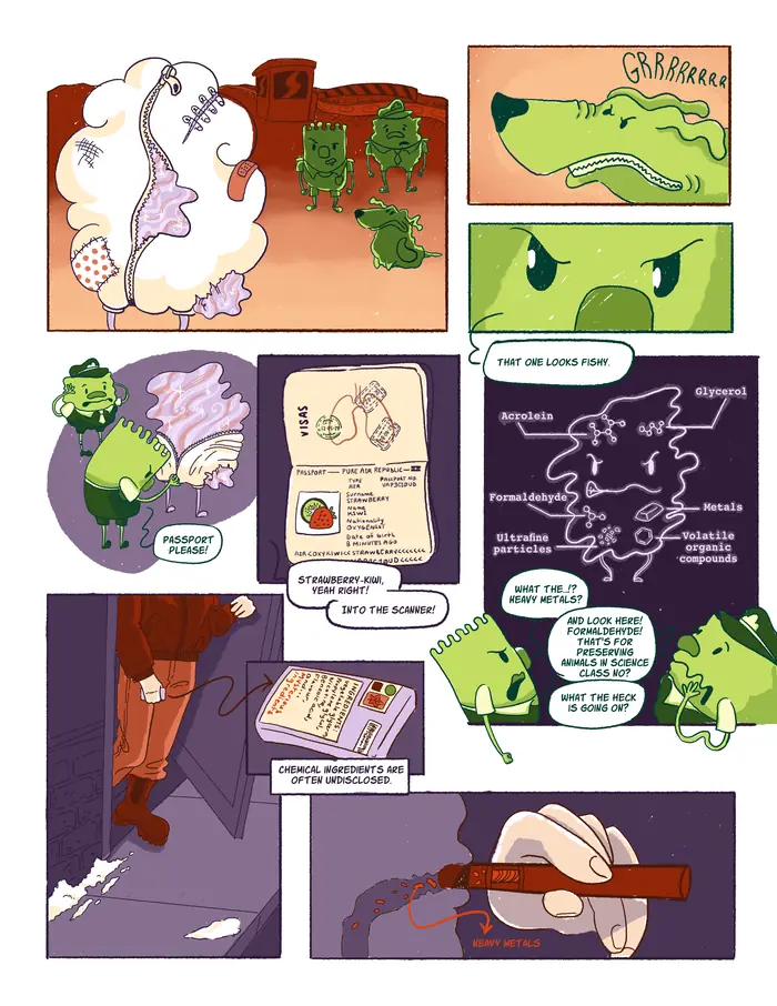 A Breath of Trouble, planche 2