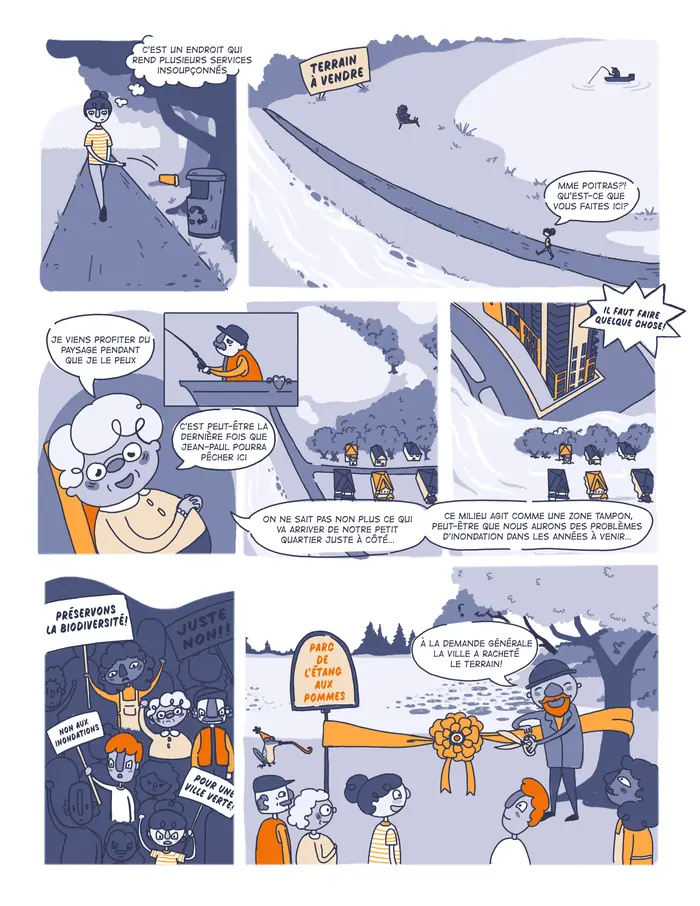 Dans un milieu humide près de chez vous, planche 2