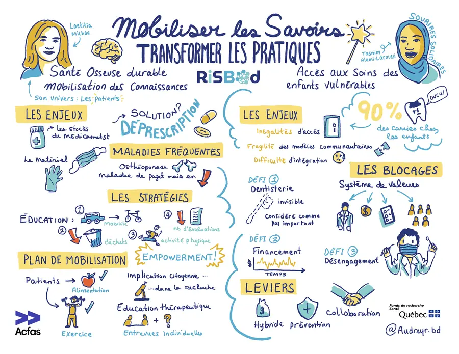 Mobiliser les savoirs, transformer les pratiques (Colloque RiSBOd (ACFAS))